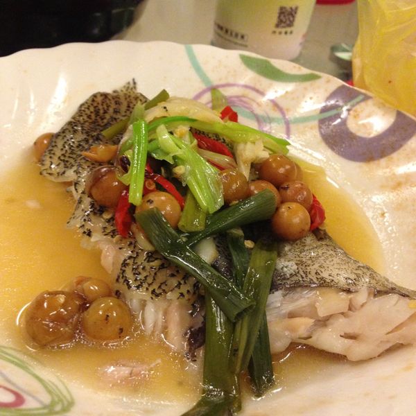 清蒸石斑魚：Gladys Zeng 一起做