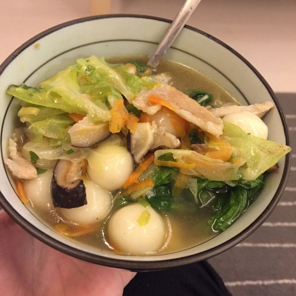 客家鹹湯圓 : Gladys Zeng一起做