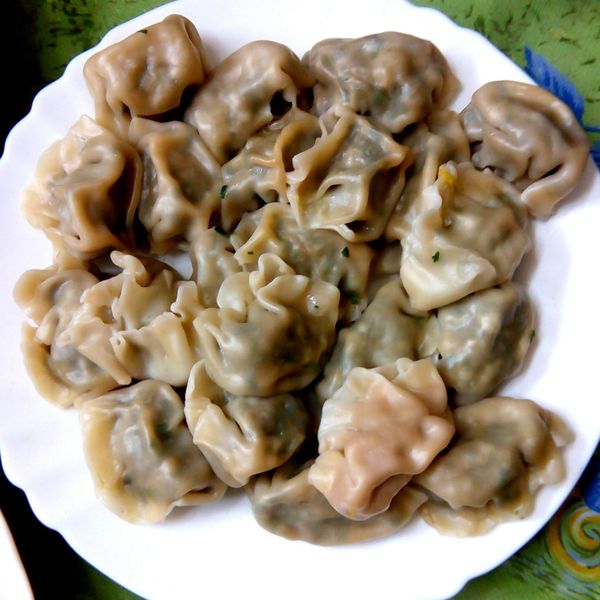 A&H幸福料理~噴汁ㄟ韭菜水餃&蝦仁水餃：angelchan 一起做