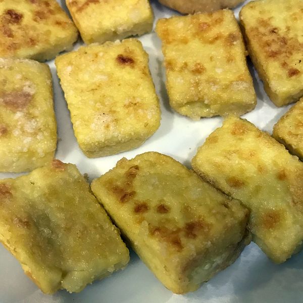 黃金雞蛋豆腐 佐酸甜醬 : 🎵❤️❤️楊雯雯❤️❤️🎵一起做