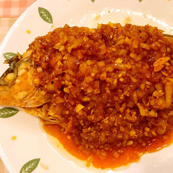 糖醋魚：bb（只有黑晶爐也能當大廚） 一起做