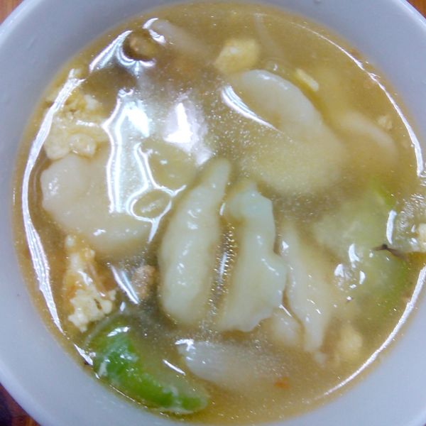 絲瓜麵疙瘩：angelchan 一起做