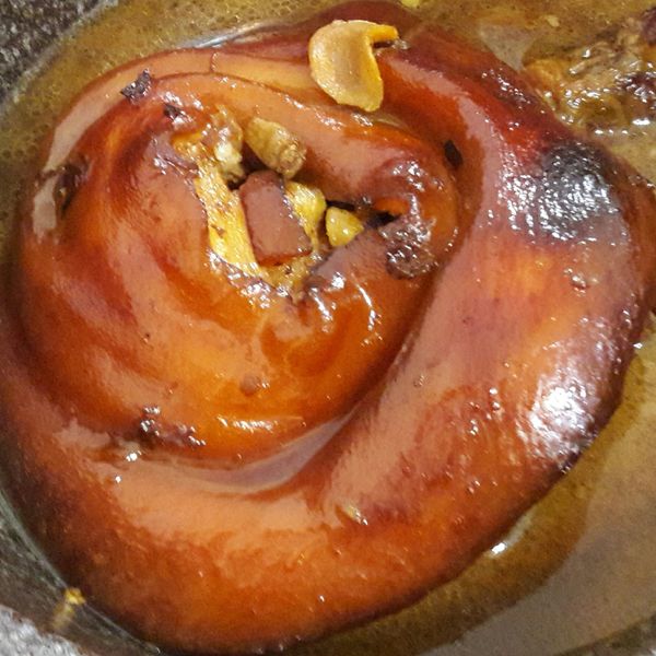 年菜～紅燒蹄膀：陳盈朱（七姑姑） 一起做