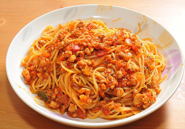 一鍋到底蘑菇肉醬義大利麵【Prego】：白櫻樹的親子食光 一起做