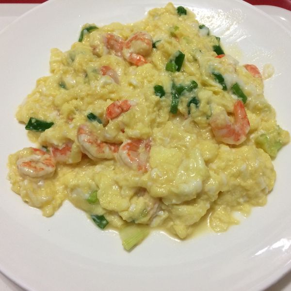 簡易好上手—滑蛋蝦仁：琦琦 一起做