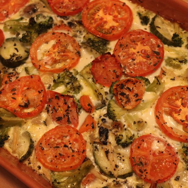 什蔬烤蛋 : 鄒佳津一起做