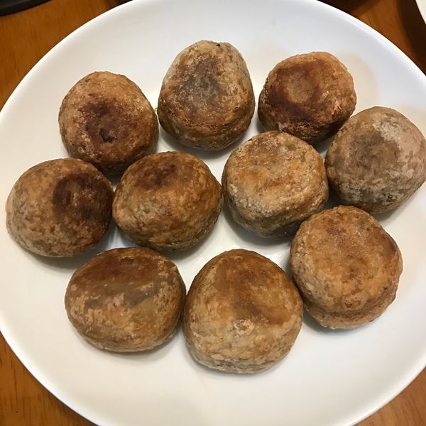 炸芋泥球 : 羅曉容一起做