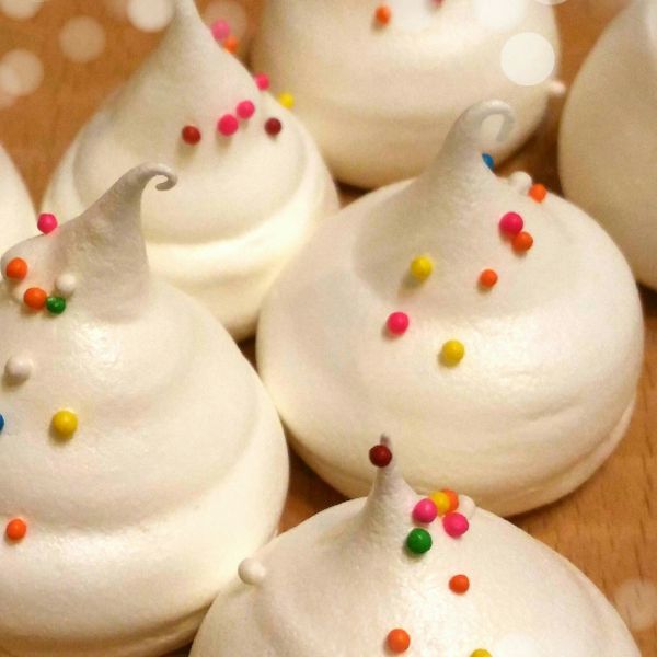 馬林糖（蛋白霜餅乾）【兩種材料】 : Yvonne Chen一起做