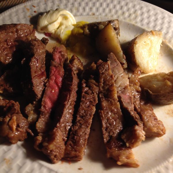 Olivia♥完美牛排煎法「大古鐵器」：愛咪獎 一起做