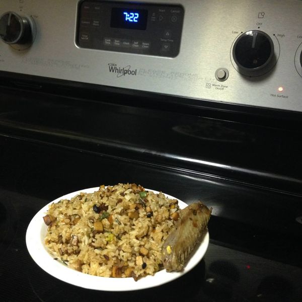 肉絲蛋炒飯：愛咪獎 一起做