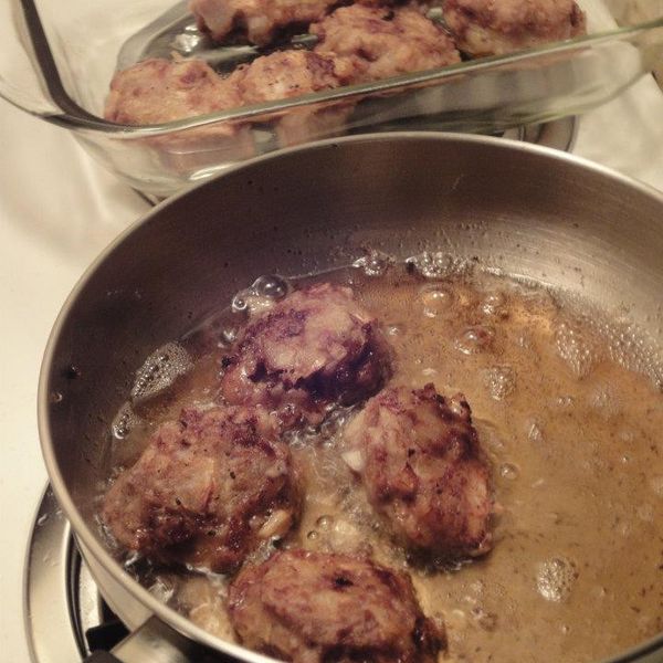 炸豬肉丸子：愛咪獎 一起做