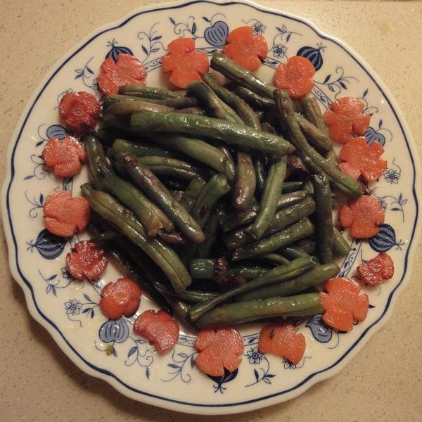 炒四季豆 : 愛咪獎一起做