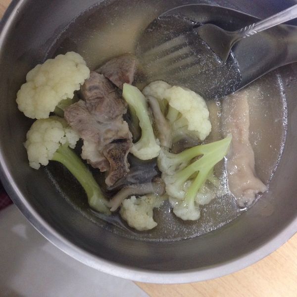 雙花椰菜胡蘿蔔湯【豆豆愛的料理】 : tweetybear一起做