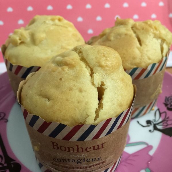 KURI's│蘋果馬芬蛋糕(鬆餅粉版) : hitomi一起做