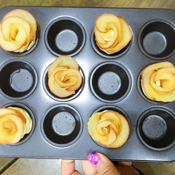 玫瑰蘋果塔 : ❤️陳33🍩一起做