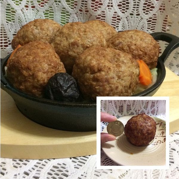 鮮味獅子頭_電鍋料理 年菜經典 : 莊志琴一起做