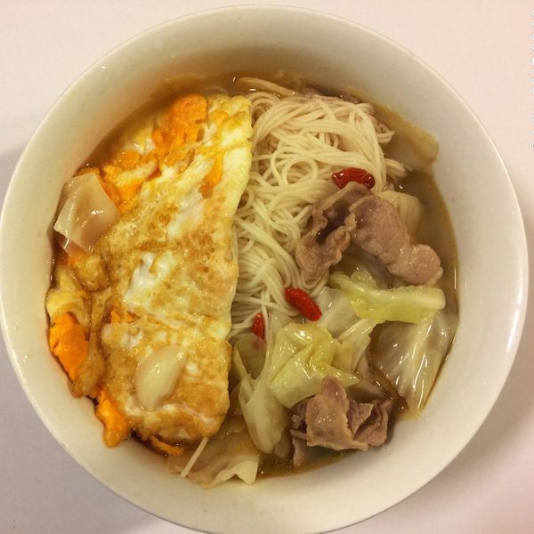 麻油雞蛋麵線 : Juno Hui一起做