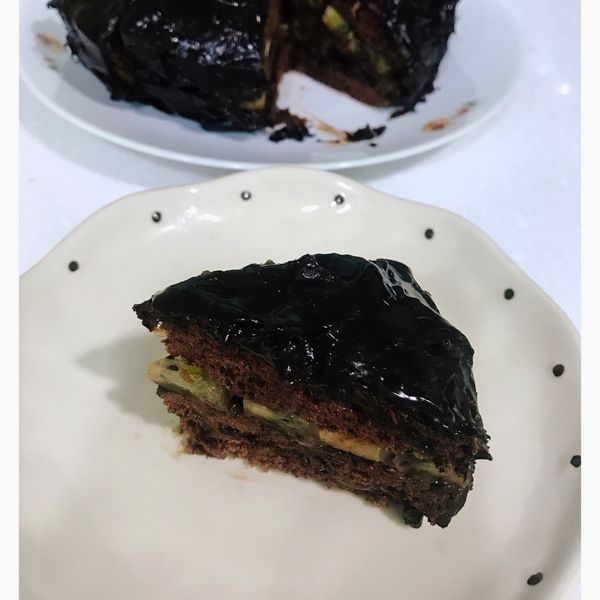 巧克力蛋糕：amyhsu 一起做