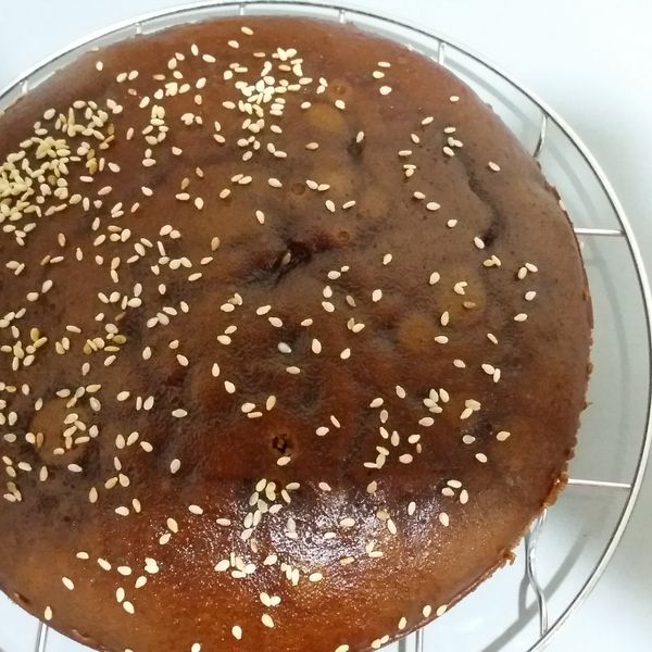 香Q黑糖糕：萱萱 一起做