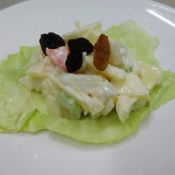 蘋果馬鈴薯沙拉~~ : 雨傘一起做