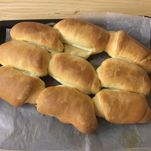 超鬆軟奶香麵包：Sandy 一起做