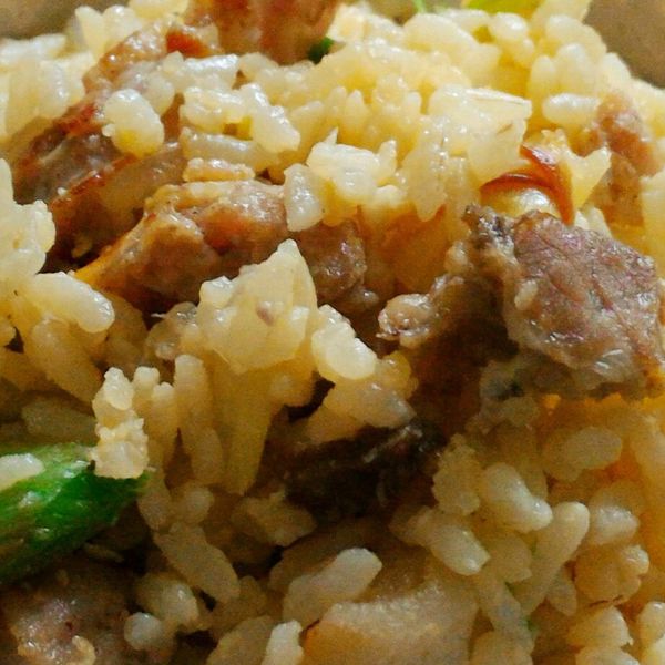 香腸蛋炒飯【淬釀手路菜】：An Tung 一起做