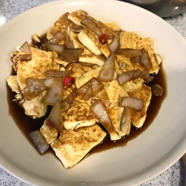 紅燒鐵板豆腐：拉拉星 一起做