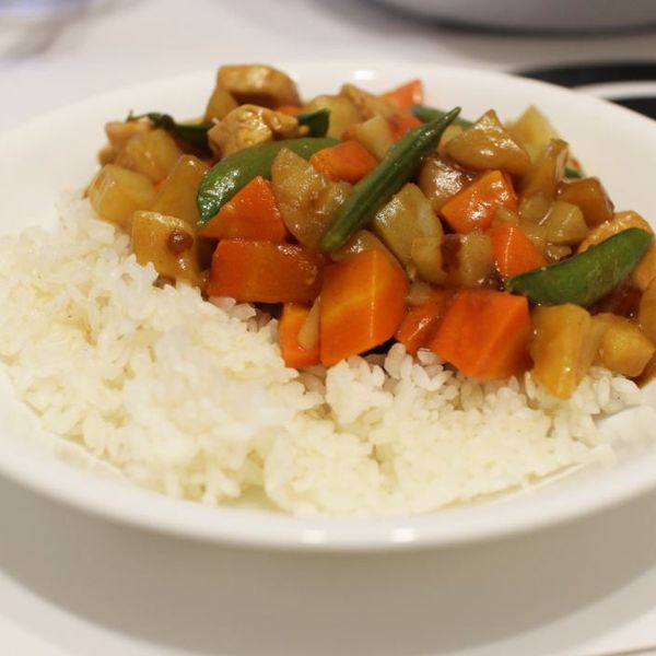 日式蘋果咖哩豬【大同複合料理無水鍋】 : 楊朝富一起做