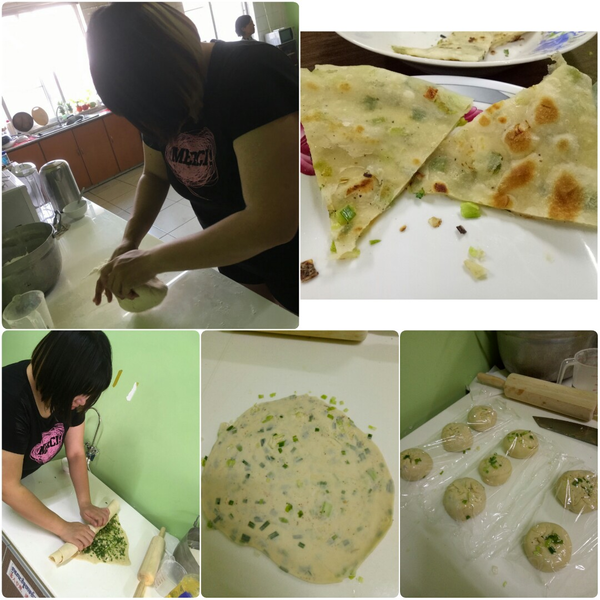 超簡單的-蔥油餅 : 鄭亦珊一起做