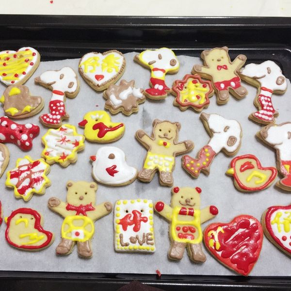 糖霜餅乾(收涎餅乾)：謝老鼠 一起做