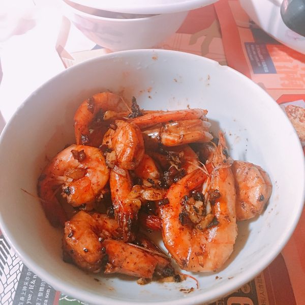 蒜爆鮮蝦：Janice Chan 一起做