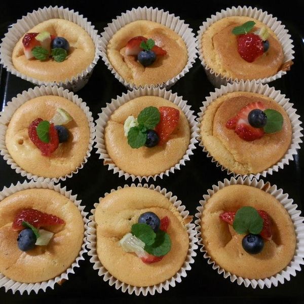 品靚烘焙-檸檬杯子小蛋糕：Maoting Liu 一起做