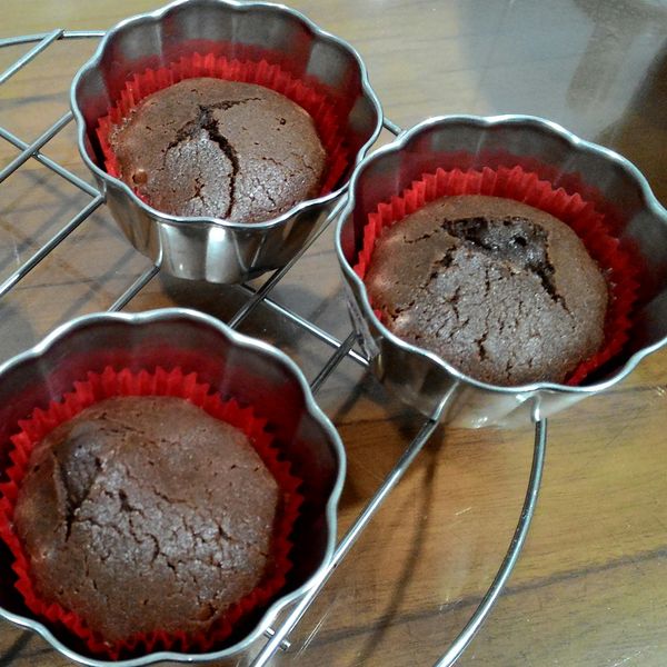 《應景情人節》法式巧克力熔岩蛋糕:Judy 一起做