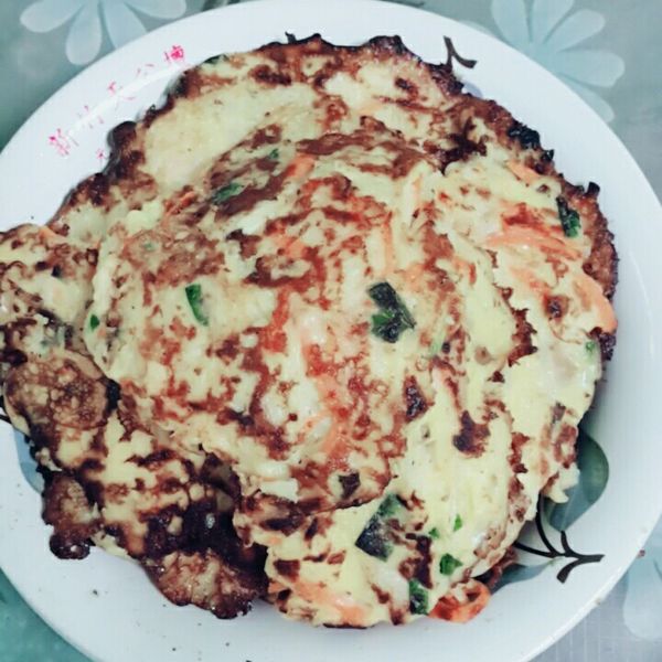 蘿蔔絲煎餅 : 李侑家一起做