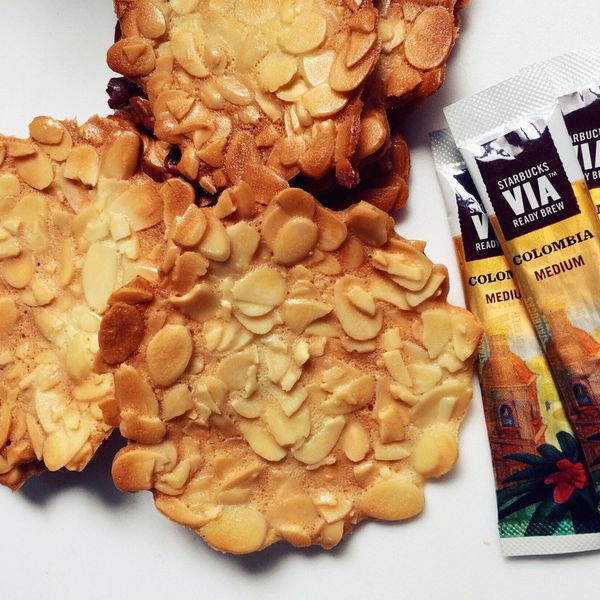 香酥脆杏仁瓦片：monkey74610 一起做