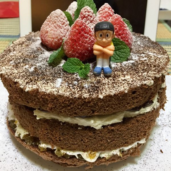 純天然低糖的【巧克力戚風蛋糕】 : pattyの料理時光一起做