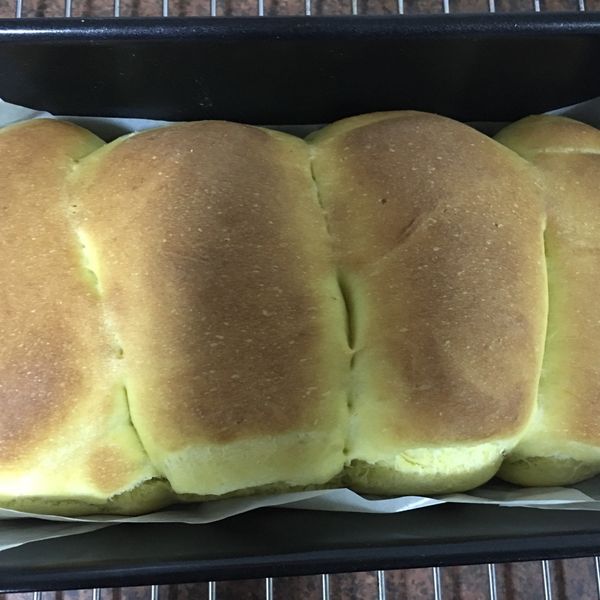 手揉南瓜拔絲吐司 : Angel You一起做