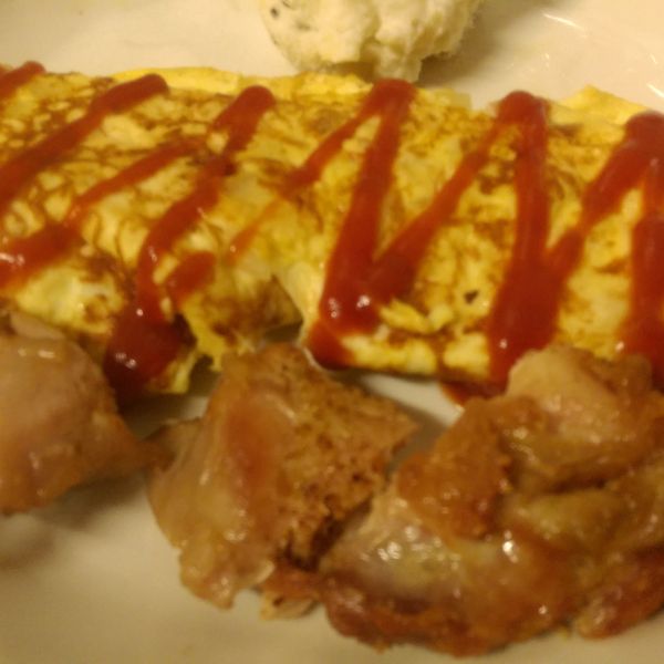 かにの歐姆蛋【金寶湯】：melody 一起做