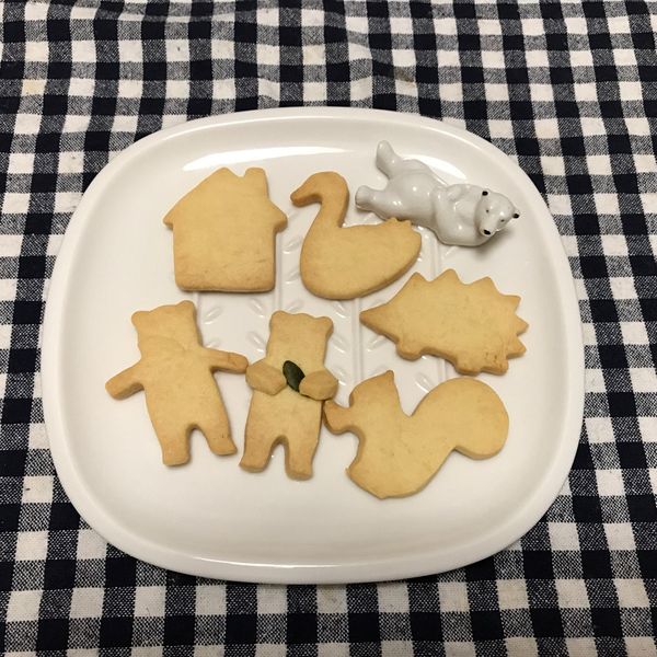 原味奶油餅乾 : Yin 一起做