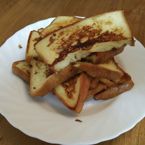 簡單美味的早餐-法國吐司:阿中 一起做