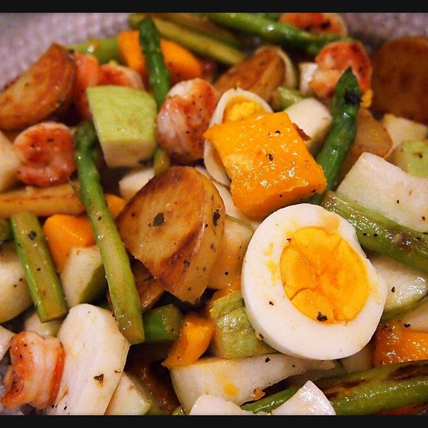 開胃的夏日午餐 - 鮮蝦芒果沙拉：Christy Kwok 一起做