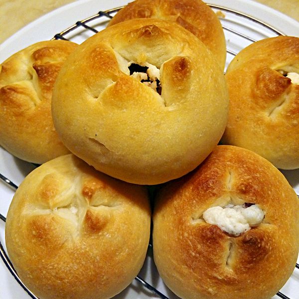 小法國蔓越莓乳酪麵包 : Happy Jaclyn一起做