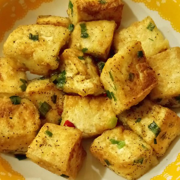 蒜香椒鹽豆腐 : 熊丞琳一起做