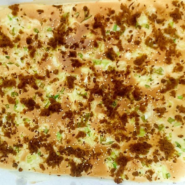 蔥花肉鬆蛋糕：賴淑芬 一起做