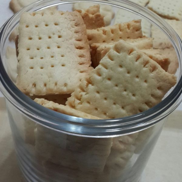 Milk Biscuits-牛奶餅乾❤! : 巧欣一起做