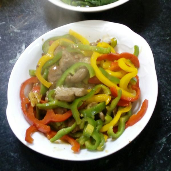 青椒肉絲：Paula Tsai 一起做