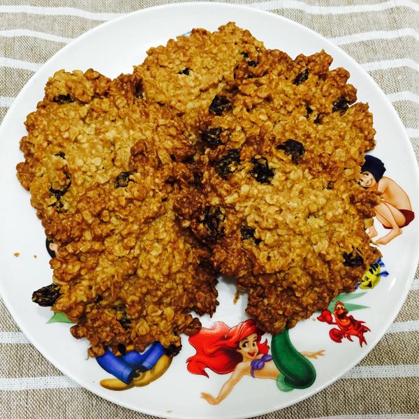 燕麥堅果葡萄餅乾（小烤箱版） : Penny Tsai一起做