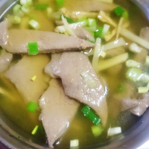 豬肝湯 : Tseng Yu Ting一起做