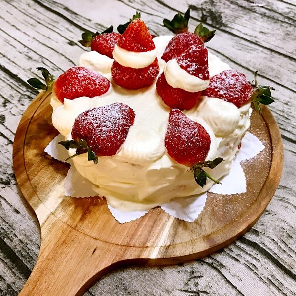 天使~日劇的草莓鮮奶油蛋糕：邱珊慧 一起做