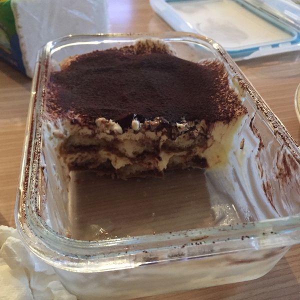 提拉米蘇（免烤箱版本）：meiyuwu 一起做